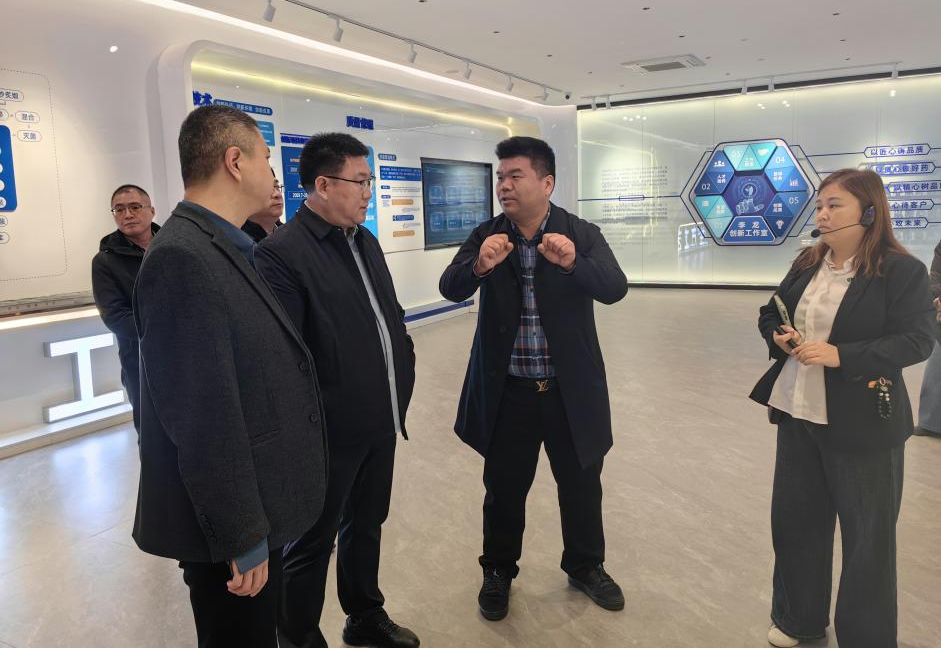 邯山區考察團蒞臨藥都集團考察 共話現代中藥產業協同發展